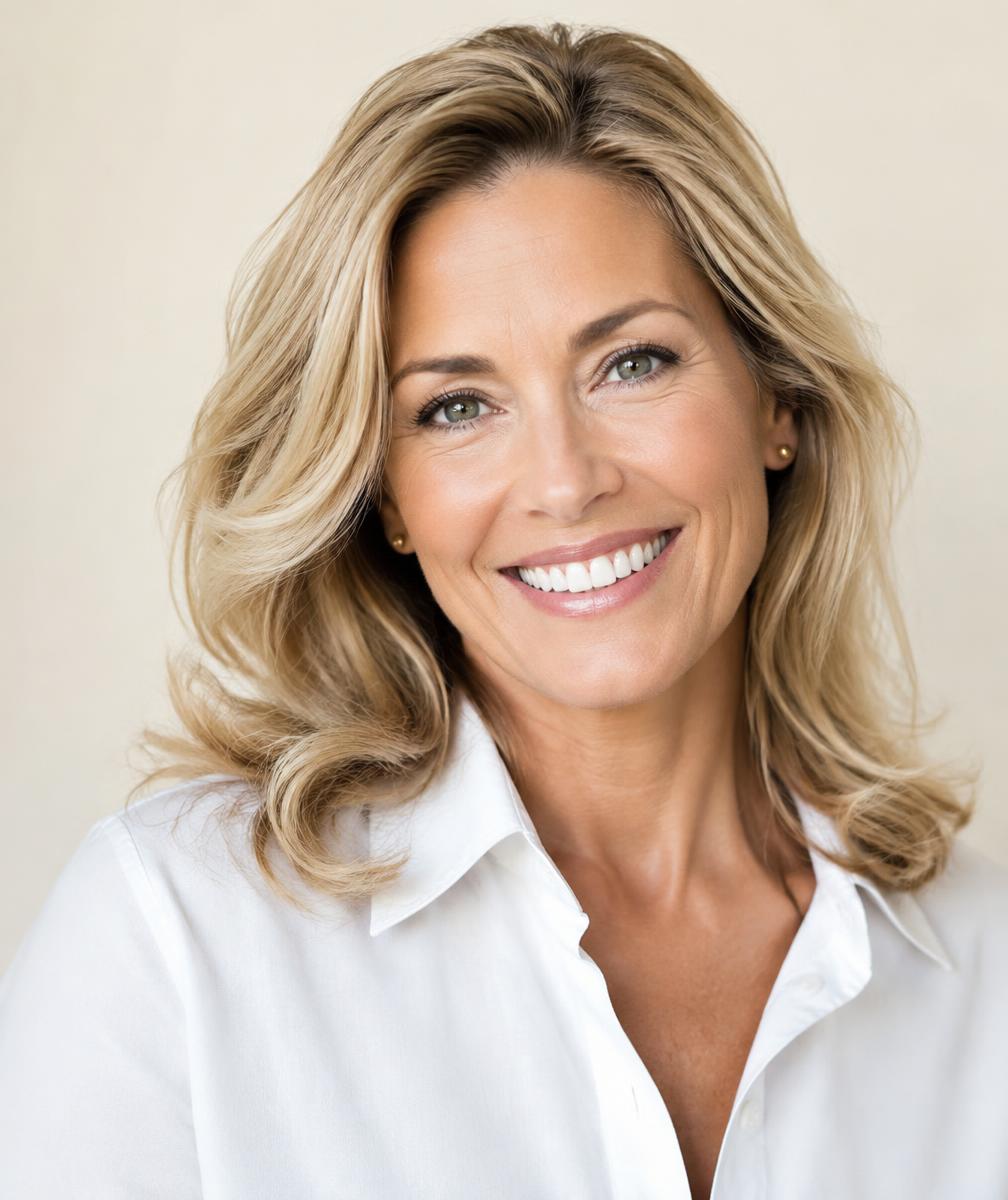 Confident smile after dental treatment