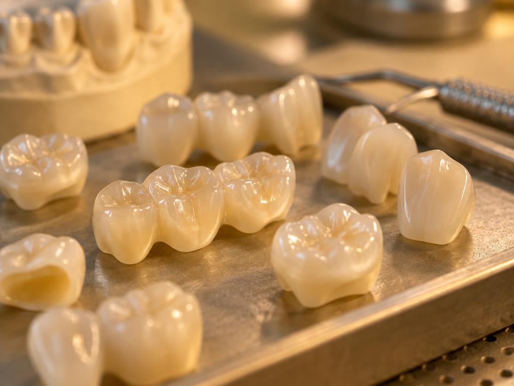 Zirconia crowns